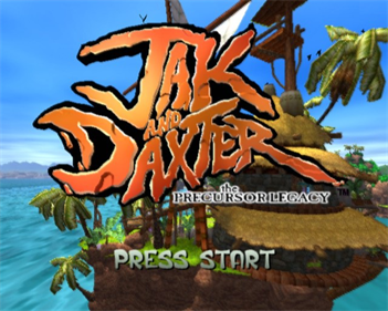 Jak and Daxter: The Precursor Legacy - Screenshot - Game Title Image