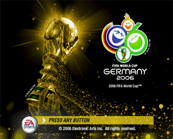 FIFA World Cup: Germany 2006 - Screenshot - Game Title Image