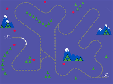 Ski - Screenshot - Gameplay Image