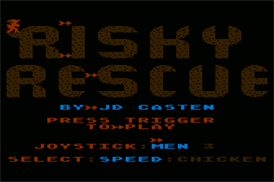Risky Rescue - Screenshot - Game Title Image