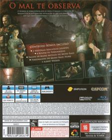 Resident Evil: Revelations 2 - Box - Back Image