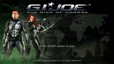 G.I. Joe: The Rise of Cobra - Screenshot - Game Title Image