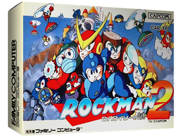 Mega Man 2 - Box - 3D Image