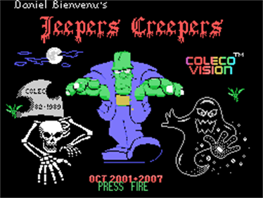 Jeepers Creepers - Screenshot - Game Title Image