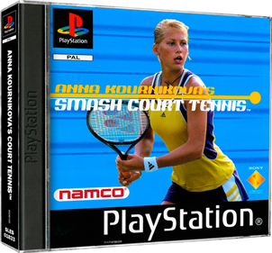 Anna Kournikova's Smash Court Tennis - Box - 3D Image