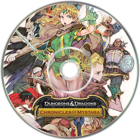 Dungeons & Dragons: Chronicles of Mystara - Fanart - Disc Image