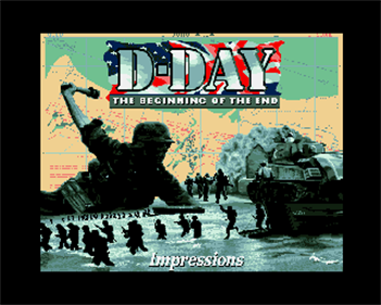 D-Day: The Beginning of the End - Screenshot - Game Title Image