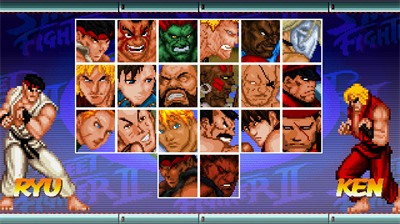 Street Fighter Z - Screenshot - Game Select Image