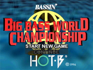 Big Bass World Championship - Screenshot - Game Title Image