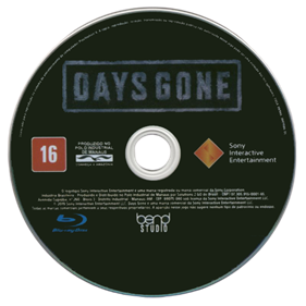 Days Gone - Disc Image