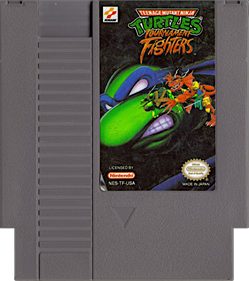 Teenage Mutant Ninja Turtles: Tournament Fighters - Cart - Front Image