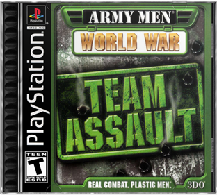 Army Men: World War: Team Assault - Box - Front - Reconstructed Image