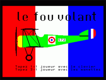 Le Fou Volant: Air Battle - Screenshot - Game Title Image