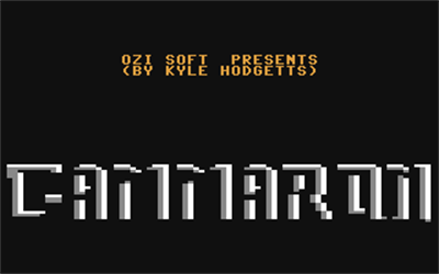 Gammaron - Screenshot - Game Title Image