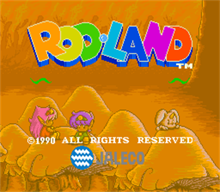 Rod-Land - Screenshot - Game Title Image