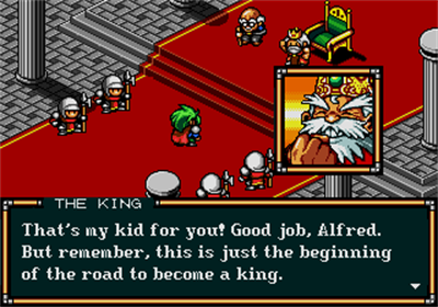 Lord Monarch: Tokoton Sentou Densetsu - Screenshot - Gameplay Image
