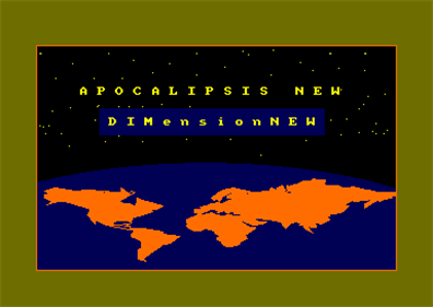 Apocalipsis New - Screenshot - Game Title Image