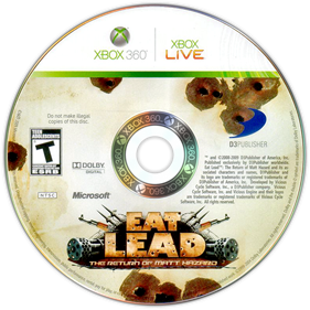 Eat Lead: The Return of Matt Hazard - Disc Image