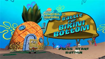 SpongeBob SquarePants: Battle for Bikini Bottom - Screenshot - Game Title Image