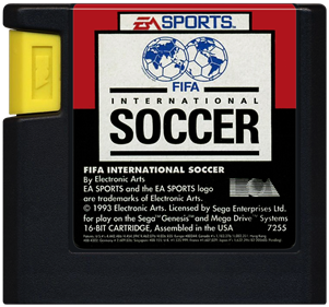 FIFA International Soccer - Cart - Front Image