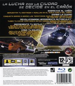 Need for Speed: Carbon - Box - Back Image