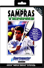Pete Sampras Tennis - Box - Front - Reconstructed Image