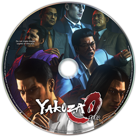 Yakuza 0 - Fanart - Disc Image