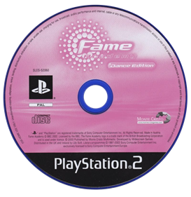 Fame Academy: Dance Edition - Disc Image