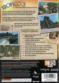 Tropico 3 - Box - Back Image