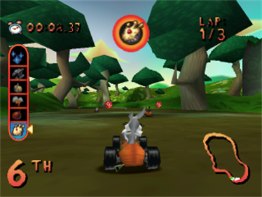 Looney Tunes Racing - Screenshot - Gameplay Image