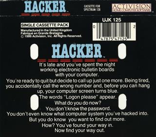 Hacker - Box - Back Image