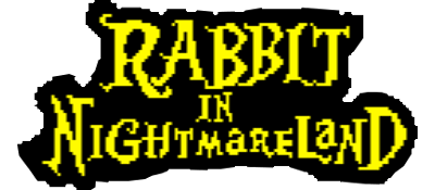 Rabbit in Nightmareland - Clear Logo Image