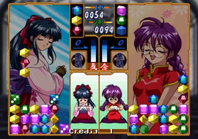 Sakura Warss: Hanagumi Wars Columns - Screenshot - Gameplay Image