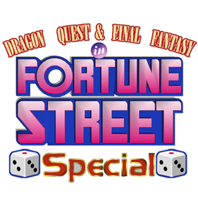Dragon Quest & Final Fantasy in Itadaki Street Portable - Clear Logo Image