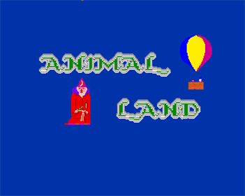 Animal Land - Screenshot - Game Title Image