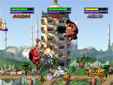 Rampage Through Time - Screenshot - Gameplay Image