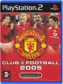 Club Football 2005: Manchester United - Box - Front - Reconstructed Image