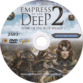 Empress Of The Deep 2: Song Of The Blue Whale - Disc Image