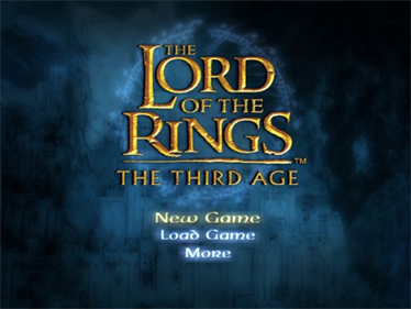 The Lord of the Rings: The Third Age - Screenshot - Game Title Image