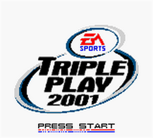Triple Play 2001 - Screenshot - Game Title Image