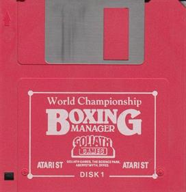 World Championship Boxing Manager - Disc Image