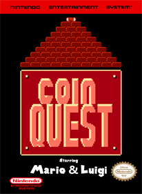 Coin Quest: Starring Mario & Luigi - Fanart - Box - Front Image