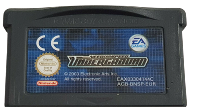 Need for Speed: Underground - Cart - Front Image