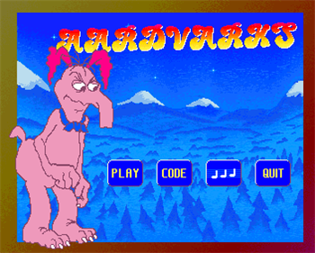 Aardvarks - Screenshot - Game Title Image