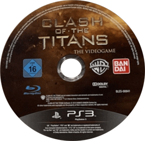 Clash of the Titans: The Videogame - Disc Image