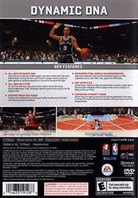 NBA Live 09 - Box - Back Image