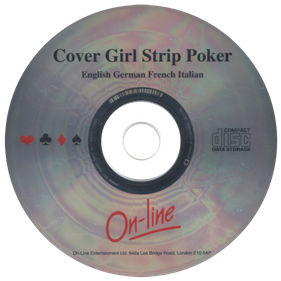 Cover Girl Strip Poker - Disc Image