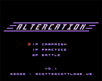 Altercation - Screenshot - Game Title Image