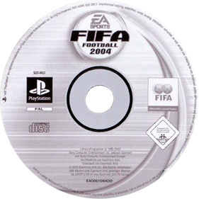 FIFA Soccer 2004 - Disc Image