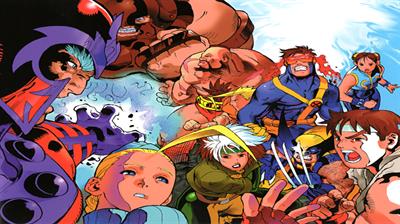 X-Men vs. Street Fighter - Fanart - Background Image